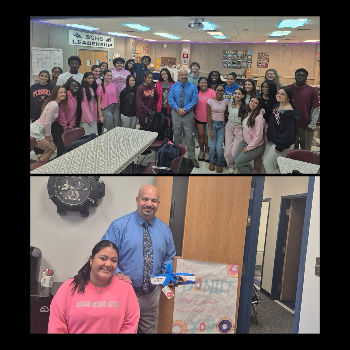 I was honored to receive such positive recognition from our students today, as they celebrated Principal Appreciation month. SoCo students are the best!