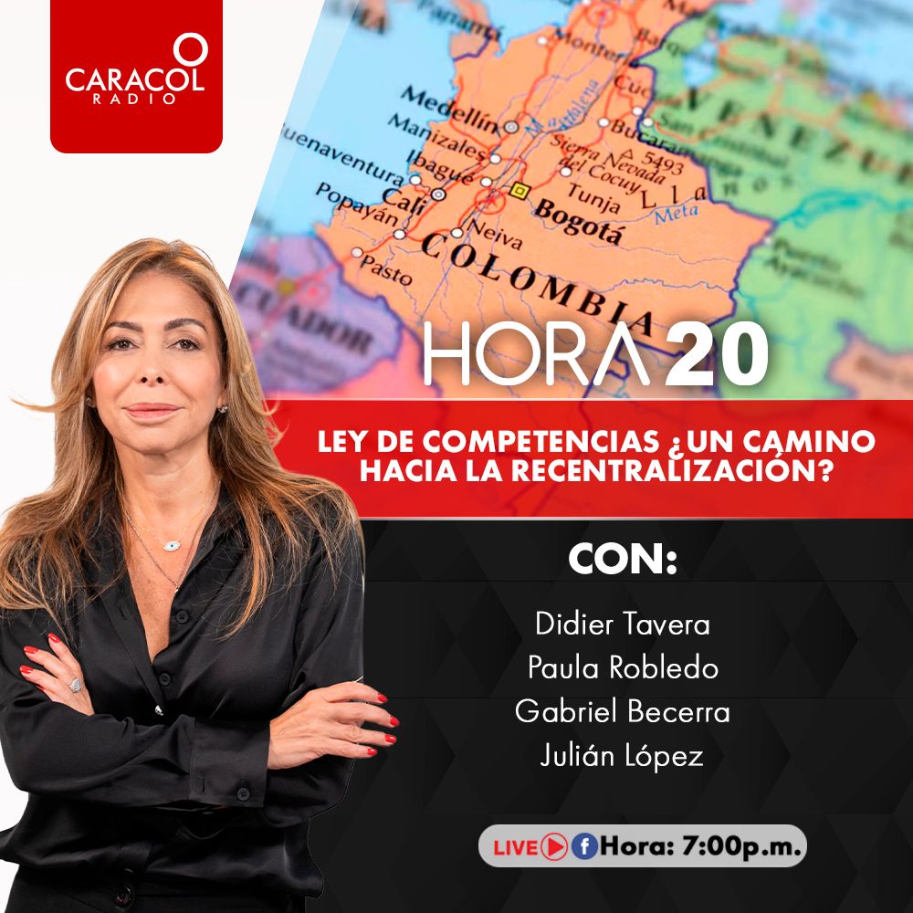 Hora20's tweet image. #Hora20 | Escucha esta noche:

Ley de competencias ¿un camino hacia la recentralización?

Con: @DidierTaveraA, @BecerraGabo, @JulianLopezM y @PaulaRobledoS

Dirige y conduce: @DianaCalderonF

▶️ Síguenos en wdCkVw.short.gy desde las 7:00 p.m.