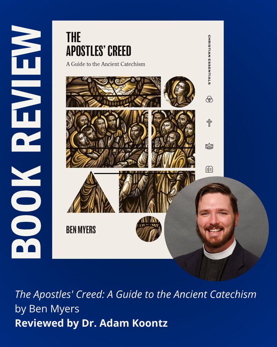 It's here! This month's Concordia Theological Quarterly book review is available online. Dr. Adam Koontz reviews The Apostles’ Creed: A Guide to the Ancient Catechism by Ben Myers. Read the review at bit.ly/46Irku0.