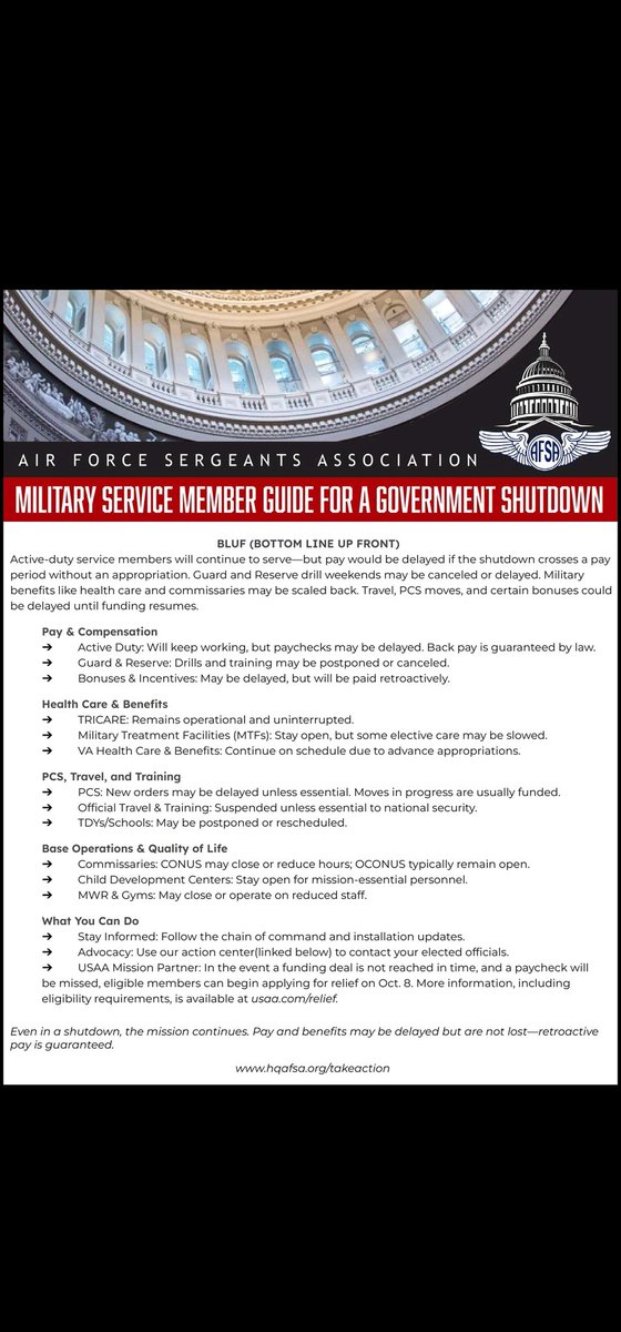 1473Afsa's tweet photo. JBER Community, do not panic in the shadow of the government shutdown.

AFSA has your back.

And so do your financial institutions.

https://t.co/q8irvADILj

#AKLeg https://t.co/NuGBeip089
