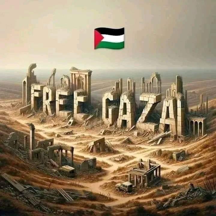 Gazze özgür değilse dünya tutsaktır #FreePalestine