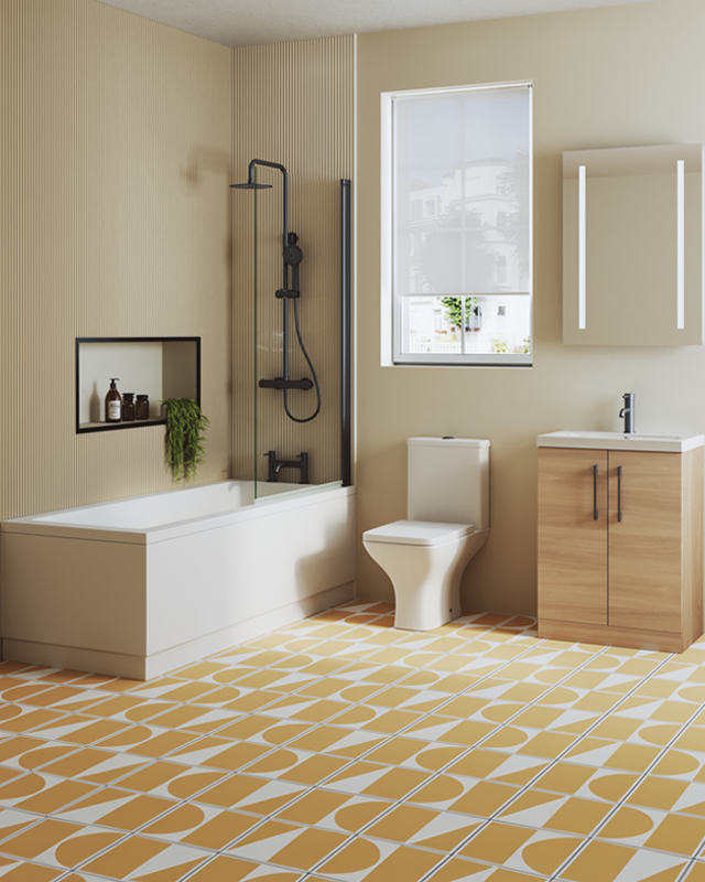 TapWarehouse's tweet photo. Buying bathrooms, made easy 🛁

Our bathroom suites take the stress out of planning, with perfectly paired basins, toilets, vanity units, baths, and showers. 

Browse the full collection today: https://t.co/yogwfXzWic https://t.co/Gf7DfPJmvQ