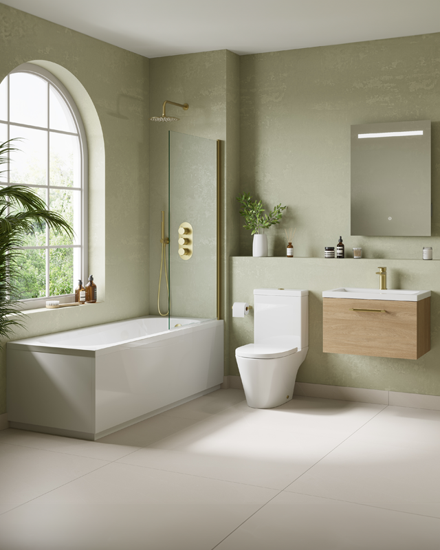 TapWarehouse's tweet photo. Buying bathrooms, made easy 🛁

Our bathroom suites take the stress out of planning, with perfectly paired basins, toilets, vanity units, baths, and showers. 

Browse the full collection today: https://t.co/yogwfXzWic https://t.co/Gf7DfPJmvQ