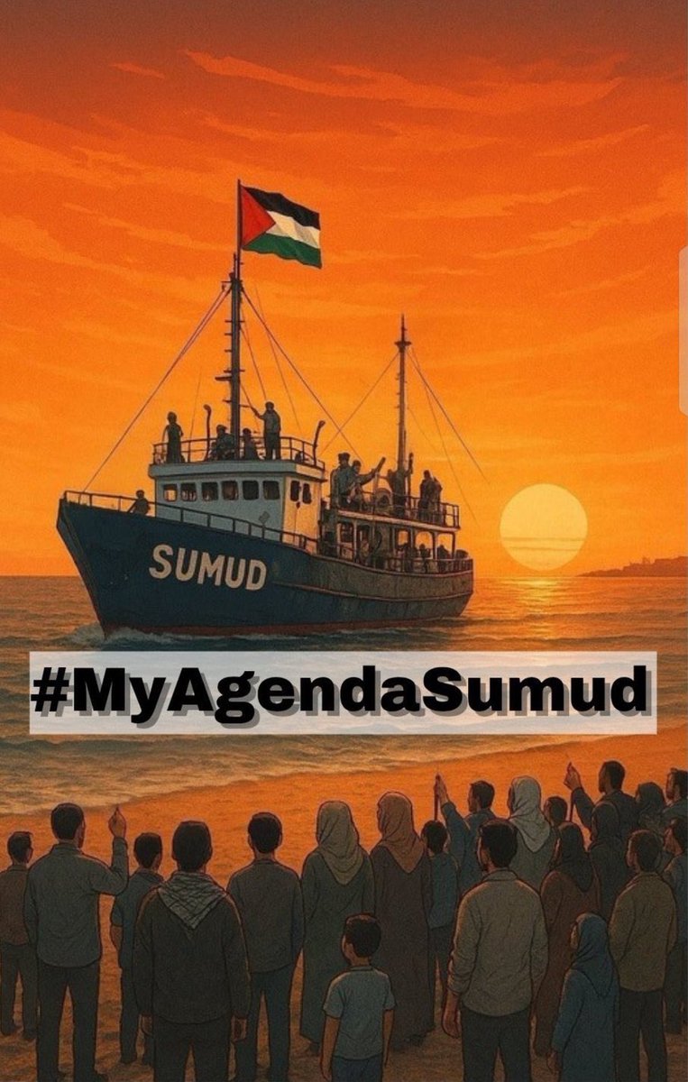 Filistin özgür olana dek susma… Filistin devlettir İsrail teröristtir #SumudForGaza #SumudFlotillaSaldırıAltında #SumuduKoruyun