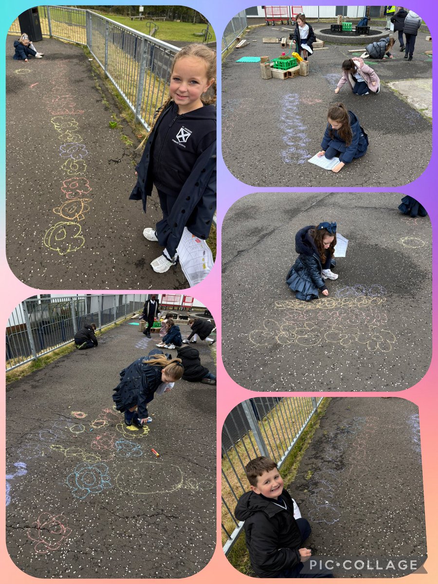 GillNeesonSTEM's tweet photo. Yesterday P2/3 displayed the results of last week’s wild flower hunt in pictograph in the playground before transferring their skills to create pictographs in class. @saintandrewsps @BonarMrs @edscot_maths #invnum https://t.co/Sv8XKDrsaX