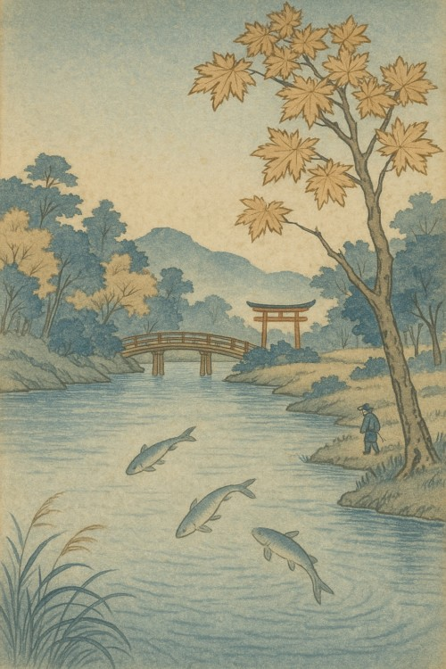 HaikuByIssa's tweet photo. 秋水に 魚の舞いあり 心和む

🍃 Haiku (English)

In autumn waters,  
Fish dance gracefully,  
Hearts find their calm.

✨ Explanation

This haiku captures the serene moment of fish dancing in autumn waters, bringing a sense of peace and tranquility. https://t.co/dJ5F4a29cW