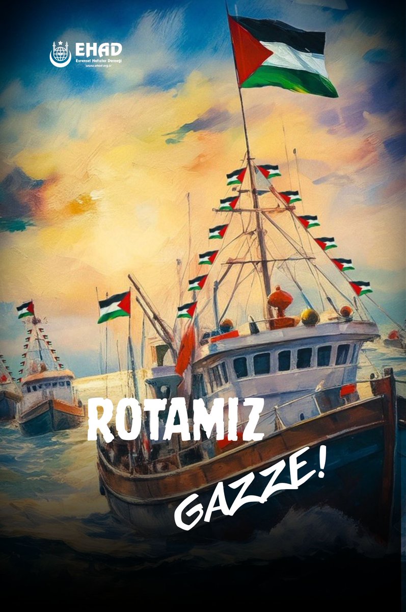 ROTAMIZ GAZZE!

📌Dualarımız Sumud Filosu ile