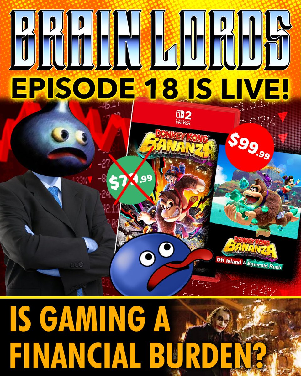 Episode 18 is live! I mean it's one Bananza, Michael. What could it cost? $20?  

Why are AAA games too expensive yet indie games are too cheap? We talk about how to game under hard times and recommend some incredible games that are 100% FREE. 

podbean.com/ew/pb-qwd8x-19…