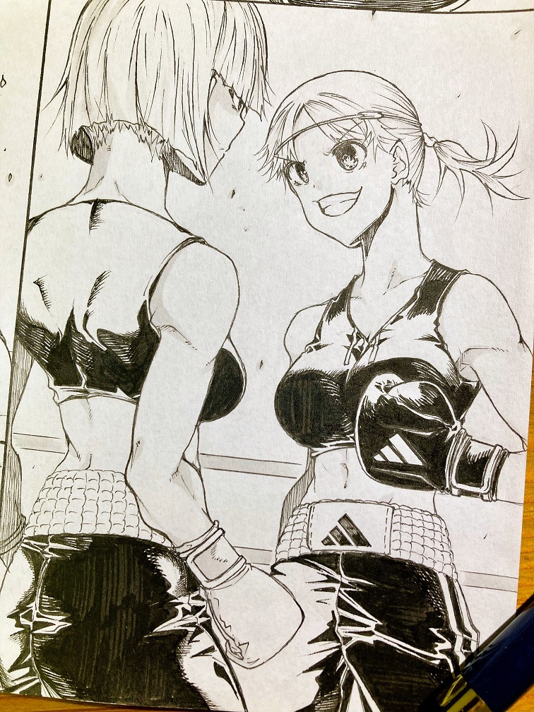 naga9tsuki's tweet photo. 1 Round
#アナログ絵 https://t.co/JeQXa14D4N