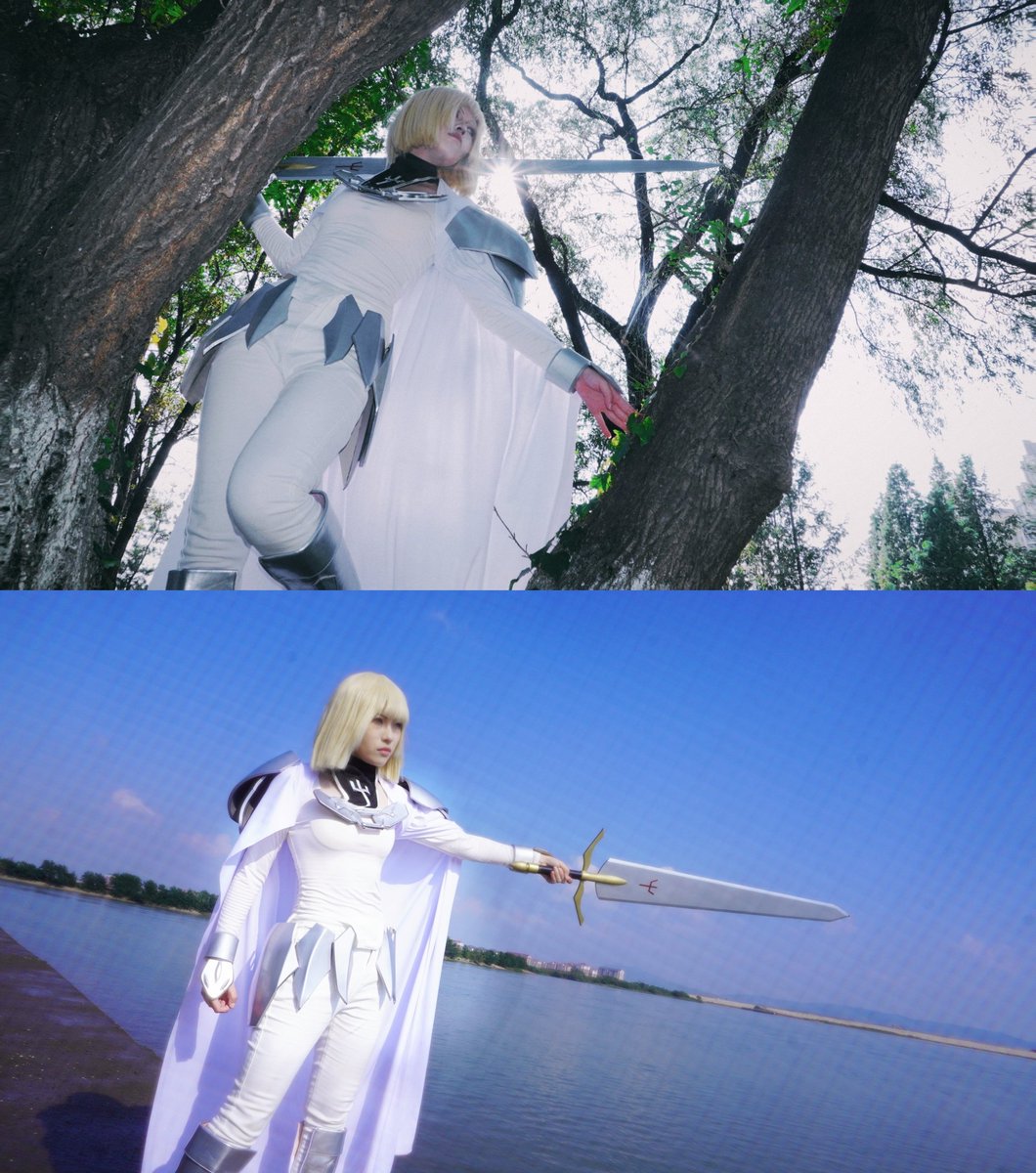 susuhegu's tweet photo. claymore Clare クレア https://t.co/y4plJfTzu1