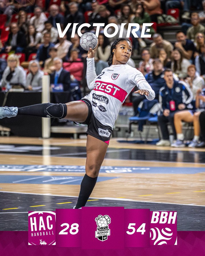 Ce soir en <a href="/LFH_Officiel/">LFH_Officiel</a> :
40 buts pour <a href="/MetzHandball/">Metz Handball</a> 
54 buts pour <a href="/BBH_Officiel/">BBH officiel</a>