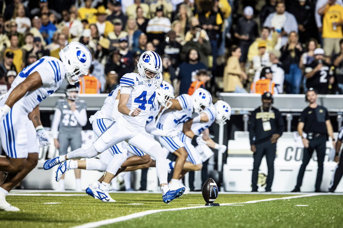 Weird Stat of The Day brought to you by <a href="/BANDERWealth/">BANDER Wealth Management</a> 

BYU has won every pregame coin toss. They have deferred to the second half each time.

What conclusion can be drawn from such a weird stat?

📸: <a href="/BYUfootball/">BYU FOOTBALL</a> <a href="/BYUphoto/">BYU Photo</a>