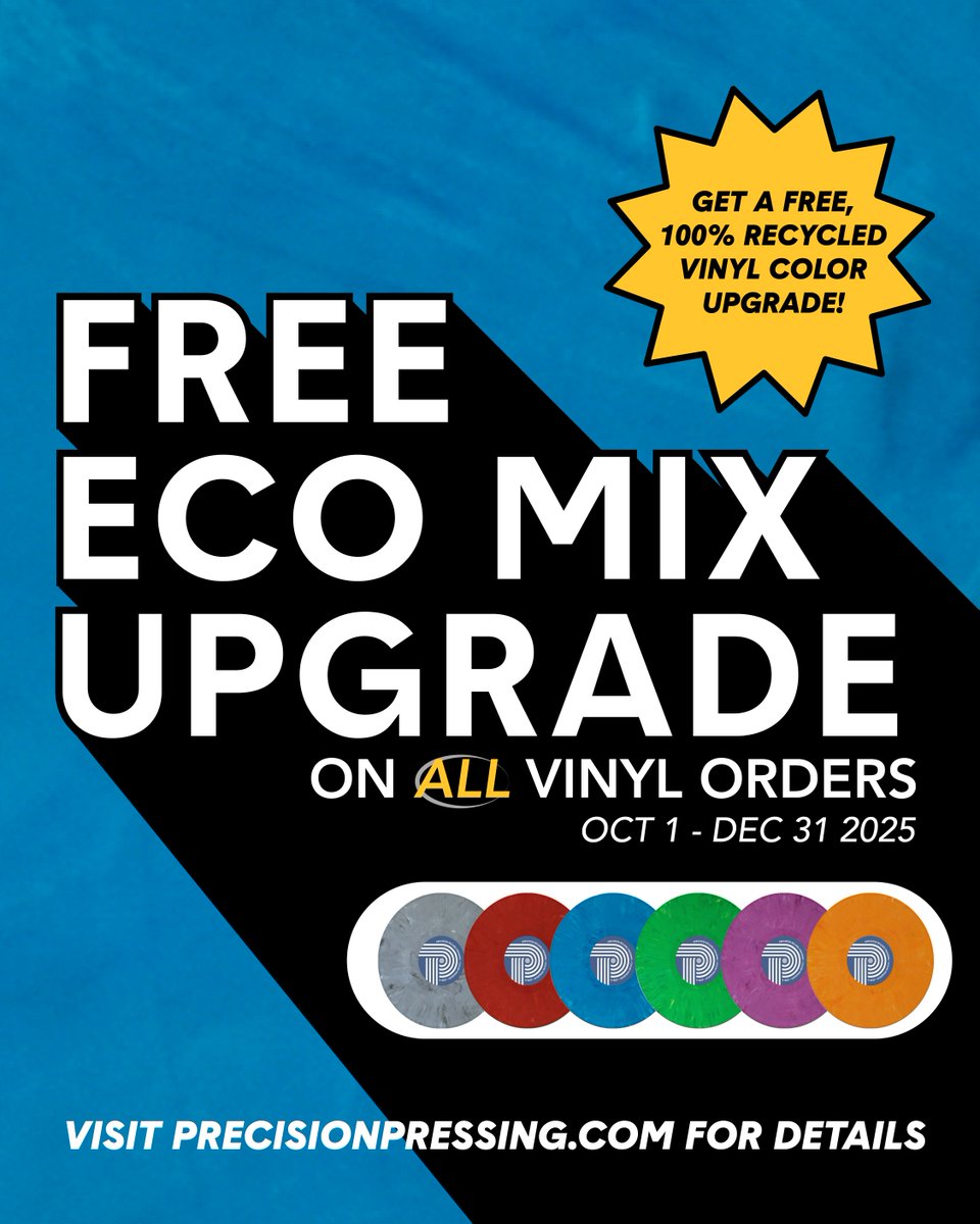 Precision Record Pressing tweet media