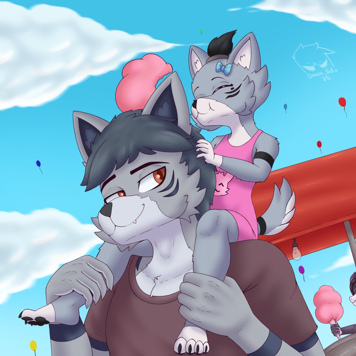 Well, now in this account only the SFW drawings that I made will be posted

#furryartist