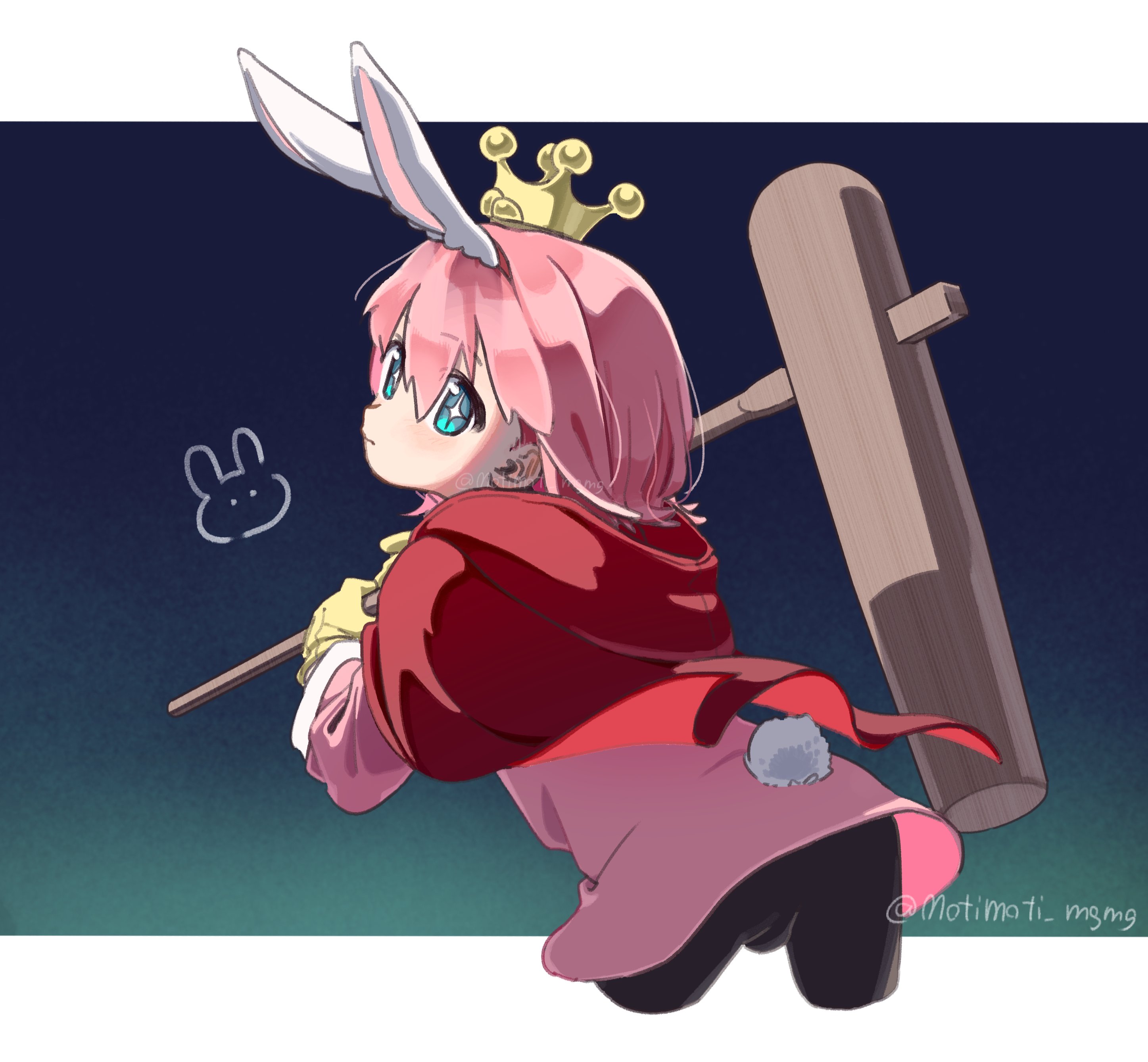 ねこのこ　修復うさぎさんと王子様うさぎさん ねこのこ様専用 修復うさぎさんと王子様うさぎさん