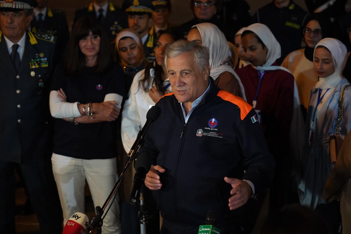 Antonio Tajani tweet media