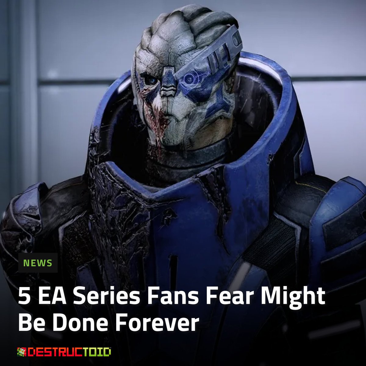 destructoid's tweet photo. EA’s massive $55B sale has sparked worry: Mass Effect, Command &amp; Conquer, Star Wars Battlefront, Battlefield, and Dead Space are among those fans think the new ownership might quietly shelve. Which one hits you hardest?
#EAGames #GameSeries #GamingNews #Destructoid https://t.co/OrzfHN77zN