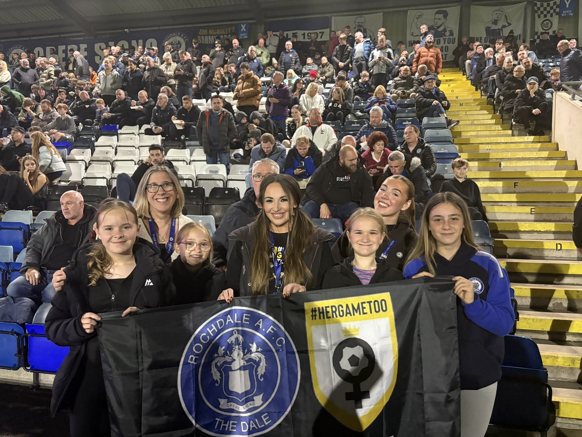 CharxRafc's tweet image. Not the result we wanted but amazing to see so many young @officiallydale supporting 🥰🥰

Good to see the guys from Dale 1907 @UBlockRAFC @RochdaleHGT 

#RAFC #hergametoo