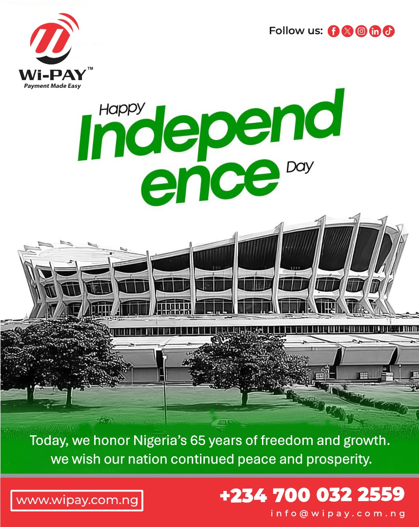 WiPAY_NG's tweet photo. Today, as we celebrate with Nigeria💚🤍💚at 65. 
We pray and look forward to a better future! 

Happy Independence Day!

#happyindependenceday #Nigeria #independence #WiPay #Wipaytechnologies #october1st #Nigerians #Trending #TwitterX #TeamB https://t.co/WHwH7LMZY6