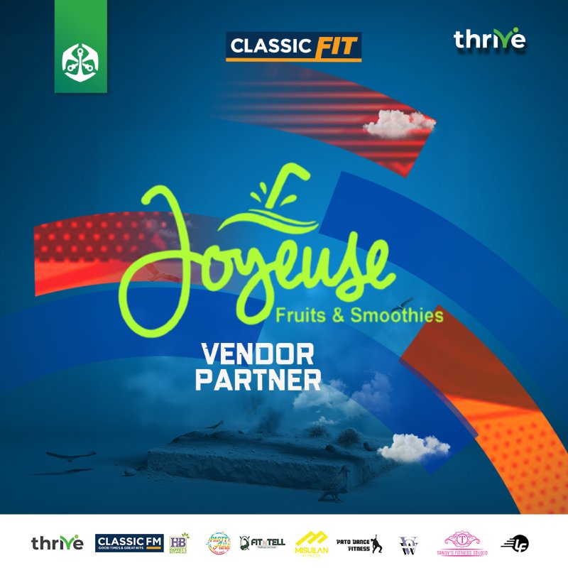 GIVEAWAY ALERT!
Here’s how to secure your spot at Classic Fit – Old Mutual Thrive Festival for free:

• Download the Old Mutual Thrive App 
• Register share a DM of your Thrive App homepage screenshot 📲  
Come vibe with Joyeuse Fruits &amp; Smoothies
#OldMutualThrive #ClassicFitKe