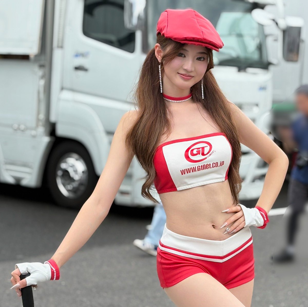 n_eitasan's tweet image. 2025.09.13 
INTERCONTINENTAL GT CHALLENGE Rd.4 
SUZUKA 1000km 
JAPAN CUP

#和泉蘭（@izumi_ran23 ） さん
ご対応ありがとうございました😊

#TEAMDAISHINWITHGTNET
#81号車
#IGTC
#GTWCAsia
#鈴鹿1000km
#レースクイーン