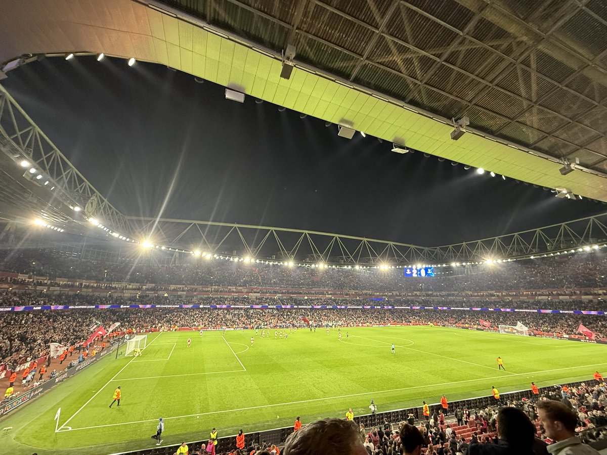 If you’re going to have a game where you waste loads of good chances and give up the ball in dangerous areas to the opposition, best make it a comfortable 2-0 win.
On we go.
#AFC