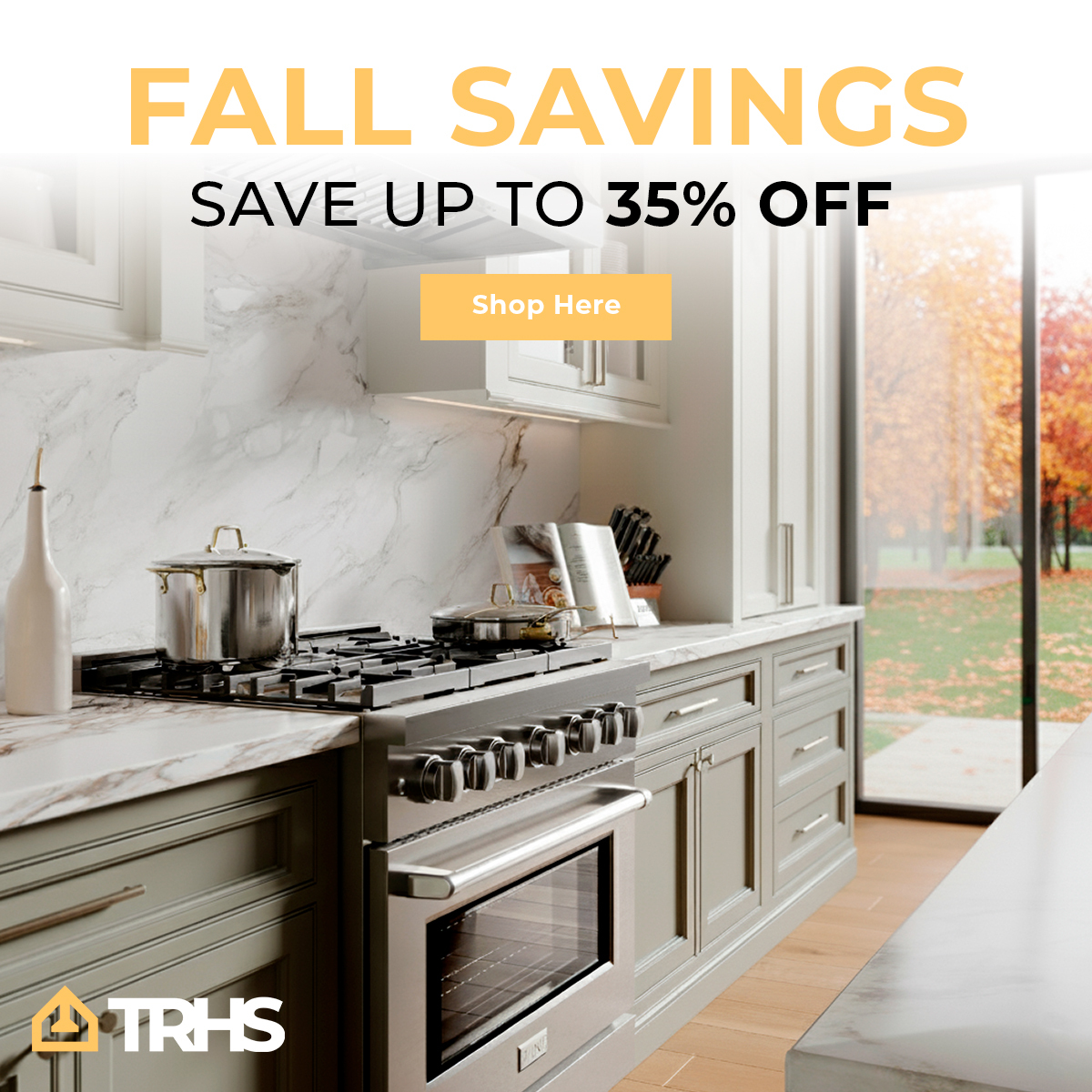 TheRangeHood's tweet photo. Fall into savings! Upgrade your home with up to 35% off luxury kitchen appliances during our Fall Savings Event. Create the kitchen you’ve always dreamed of—for less.🍂

Explore Fall Savings here:
https://t.co/MTJjo3KnkR https://t.co/Dm56jrVGVr