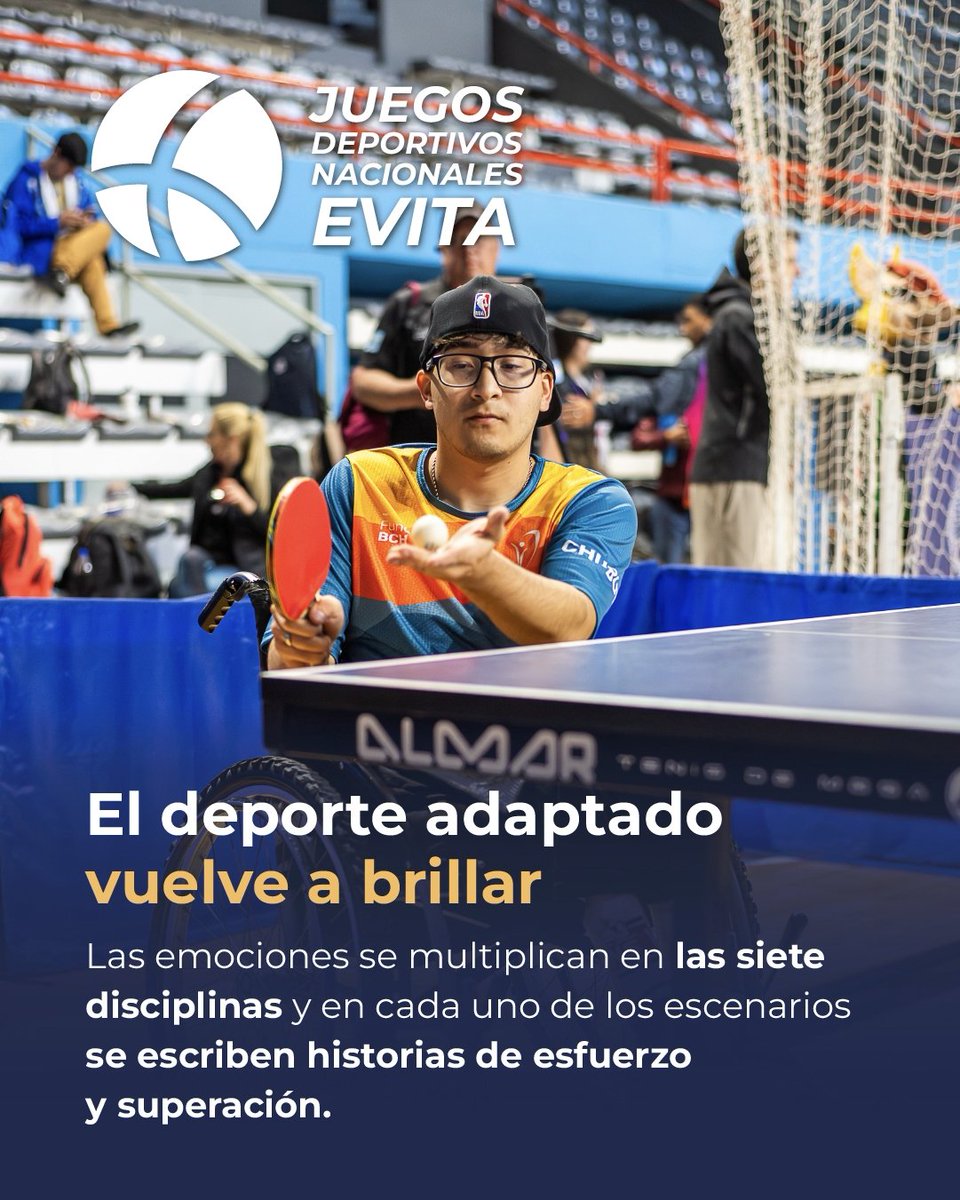 Juegos Deportivos Nacionales Evita: el deporte adaptado, a pura competencia 

argentina.gob.ar/noticias/el-de…