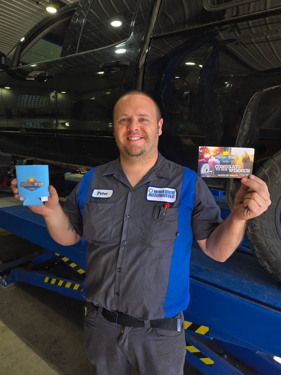 🎉Congratulations to Peter of Maverick Automotive in Winthrop, MN.🏆✨ Peter is a winner in our 2025 Perfect Stop Powersports Giveaway! We hope you enjoy your gift card and thanks for your continued support and dedication to the industry.