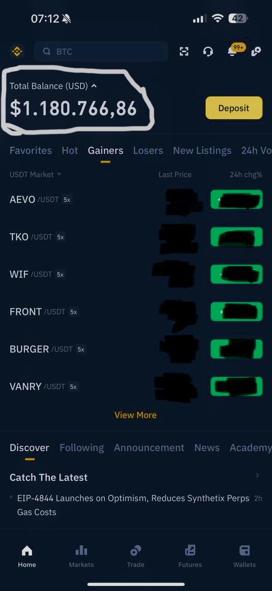 Hhecoin's tweet photo. I have earned more than a million dollars from scratch and I congratulate my teammates with whom I work on my new birthday. My goal is to earn over ten million dollars. Let's gooo
#Bitcoin #Ethereum #altcoin #vanry https://t.co/KMqBzQQK7a