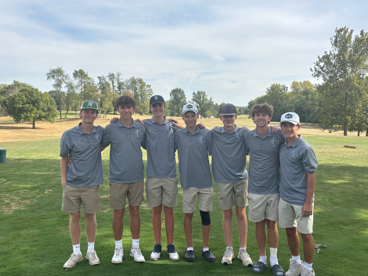 RHSBGOLF's tweet photo. The Knights survive and advance out of the Lick Creek Regional today! Congrats to Shane on his 2nd place individual finish!! Thanks for hosting @PekinGolf and congrats on the title!

S Cunningham 7️⃣5️⃣ 🥈
H Gregg 8️⃣5️⃣
G Spohn 8️⃣7️⃣
H Lochbaum 8️⃣8️⃣ https://t.co/N75ZxMuFVy