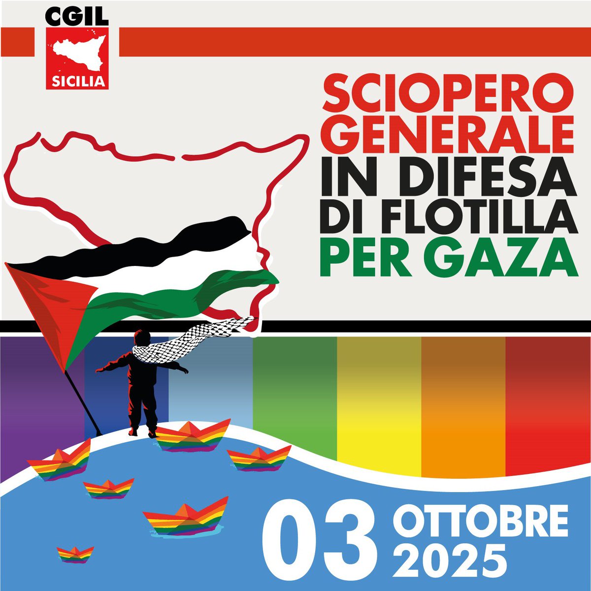 #GlobalSumudFlotilla  #scioperogenerale