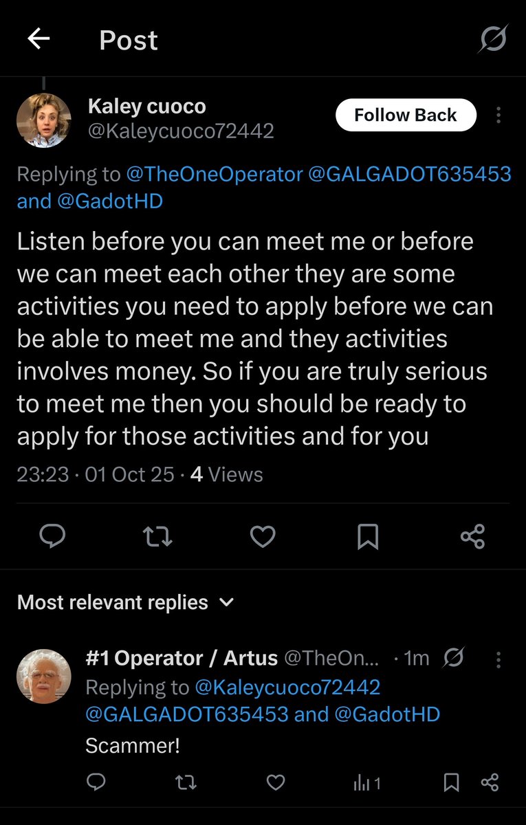 TheOneOperator's tweet image. CHECK THIS! TYPICAL OPEN SCAMMER APPROACH!