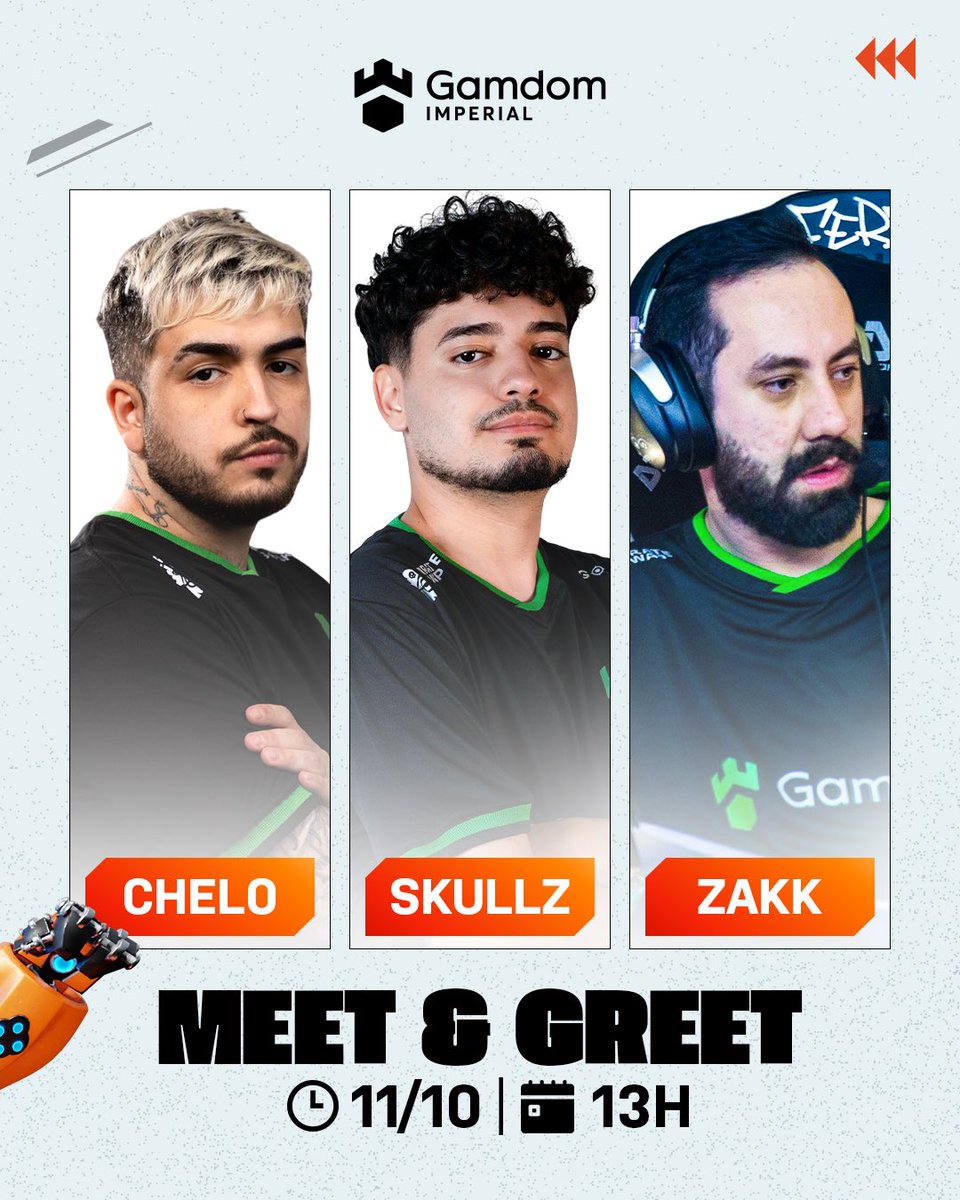 imperialesports's tweet image. A IMP vai invadir a @brasilgameshow 2025!

Esse ano estaremos presentes no maior evento gamer da América Latina com atrações especiais, muita diversão e conteúdo com a galera do LAB IMP, direto do evento 💚

Já anota aí: 

👉 11/10 às 13h - Meet &amp;amp; greet com Skullz, Chelo e Zakk…