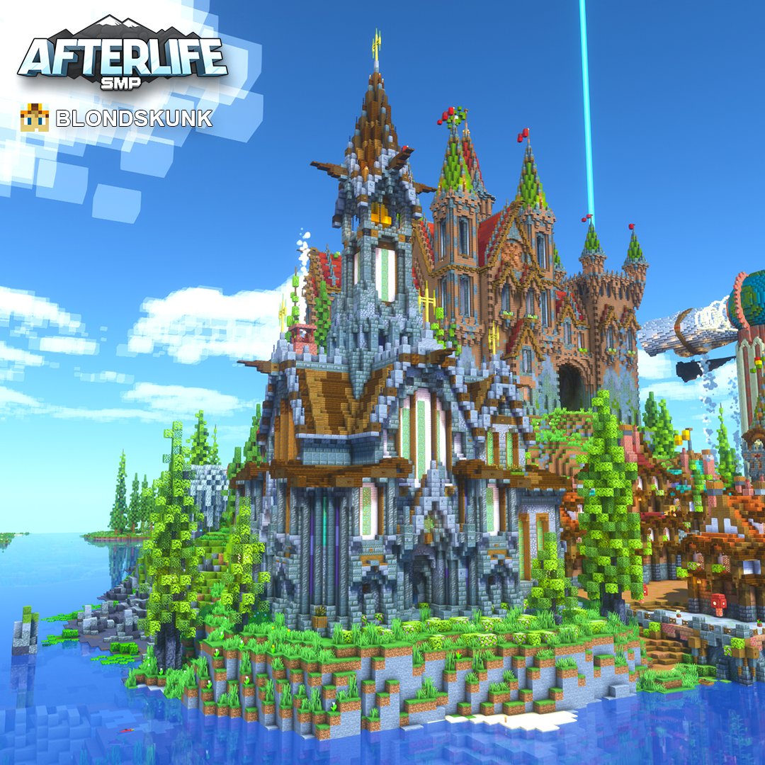 Majestic and awe-inspiring! ✨ This isn't just a Minecraft build, it's the Church of Snifferton ⛪, crafted by <a href="/Blondskunk/">Blondskunk</a> as a sanctuary for those who worship the Sniffers. 👃
#Minecraft #MinecraftBuilds #MinecraftSMP #MinecraftServer