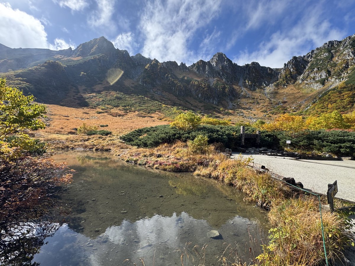 紅葉の始まった千畳敷カールに行って来ました。