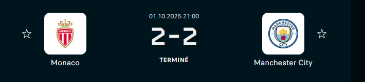 🔥Call du jour 2 🔥✅
 
 City +1.5 buts + Arsenal win⚽️✅

100>159✅

<a href="/1/">1</a>.59✅

On est en 33W-11L💪

#TeamParieur