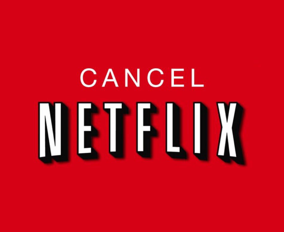 Spaulding4Prez's tweet photo. #CancelNetflix https://t.co/LK4M6YlX4R