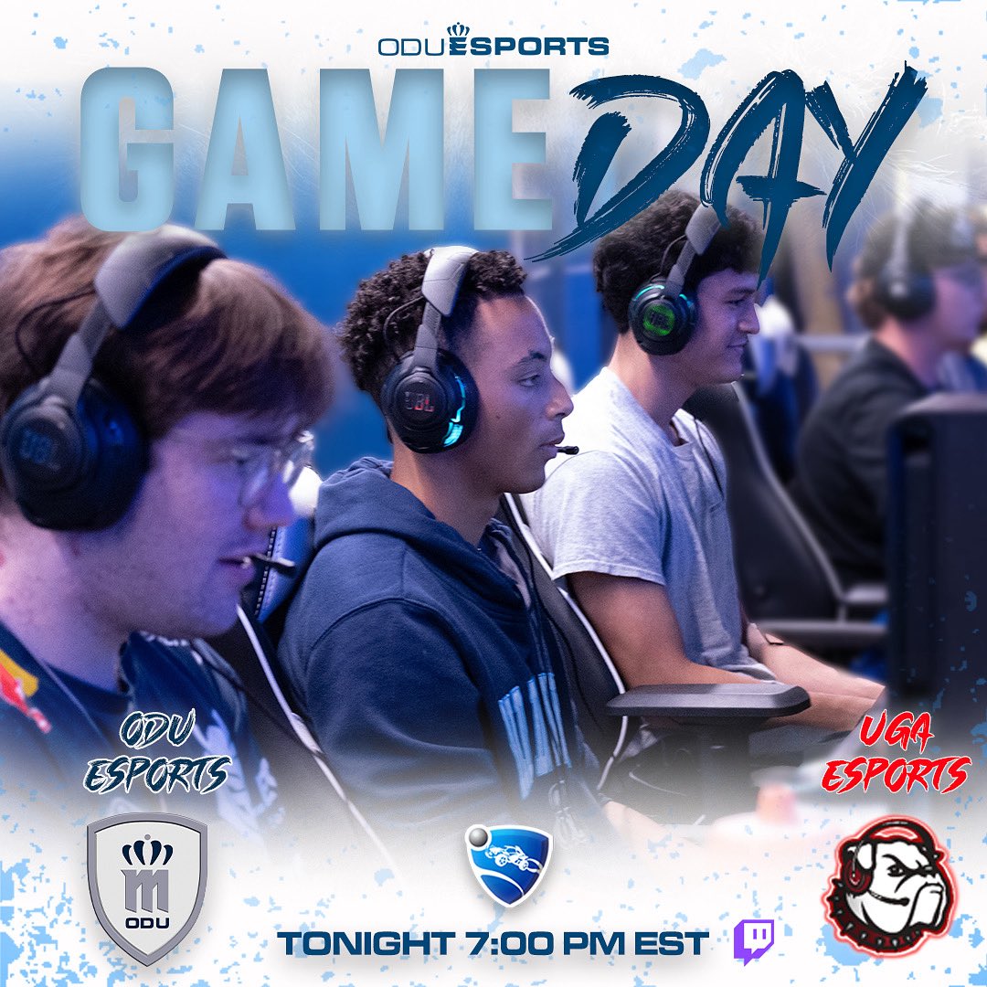 GAMEDAY!! ⚽️

Join Varsity Rocket League TONIGHT at 7:00PM vs. University of Georgia!!
👾twitch.tv/oduesports

#rocketleague #esports #collegiateesports