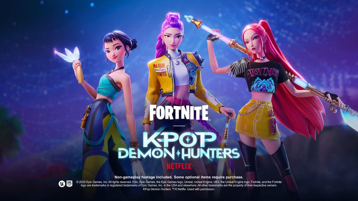 KPOP DEMON HUNTERS SKIN OF CHOICE GIVEWAWAY 🏆 2X WINNERS 🏆

To Enter:
Retweet ♻️
Follow me ( <a href="/Gaspafv/">Gaspafv</a> ) + ( <a href="/WarneReady/">𝙒𝘼𝙍𝙉𝙀𝙍 ✧</a> ) + turn notis on

use code gaspa to support me, bday month 🎂

Ends in 72 hours, GOOD LUCK EVERYONE!! 🩷
#Fortnitemares2025 #KpopDemomHunters