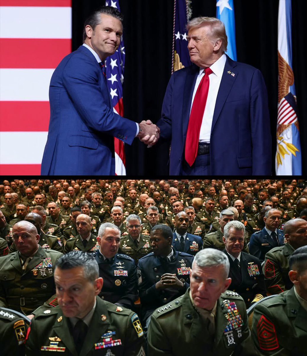 rubydiana's tweet image. Hegseth should have been fired the first week on the job. He loosely gave classified information over the airways with an open microphone. Does anyone know why he wasn&apos;t fired?
Now he feels like a big shot over  these high ranking officers who actually earned their positions.