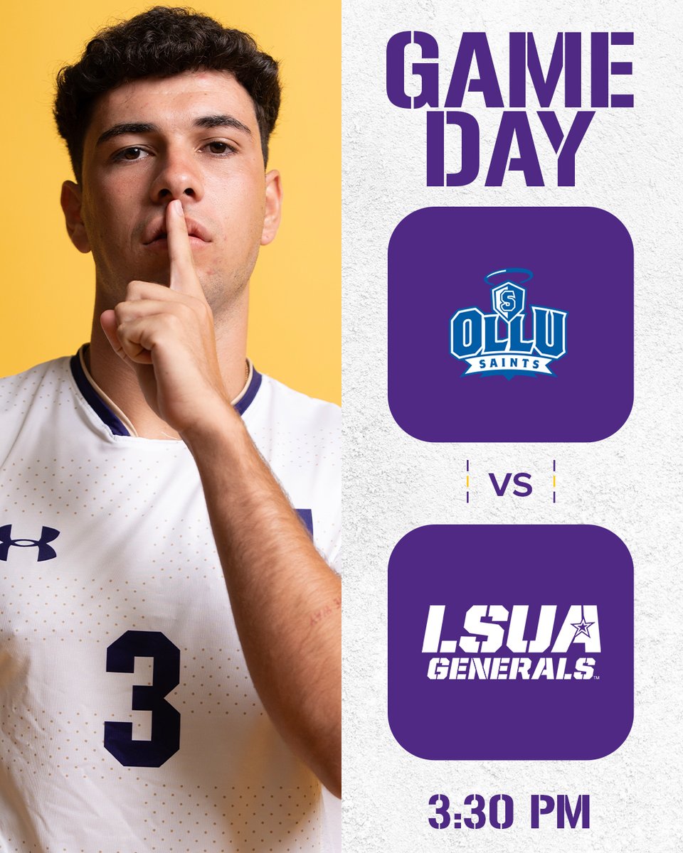It's GAME DAY! We are in San Antonio, Texas to take on Our Lady of the Lake University at 3:30 PM

Live Stats: naiastats.prestosports.com/.../20251002_o…

Watch: stream.prestosports.com/ollusaints