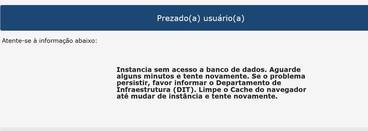 Alguém que já tenha usado o PROJUDI do TJGO? 3a vez que tento e sempre dá o erro abaixo. Já esperei, já limpei cache e só não entrei em contato com DIP pq não localizei o contato 😭