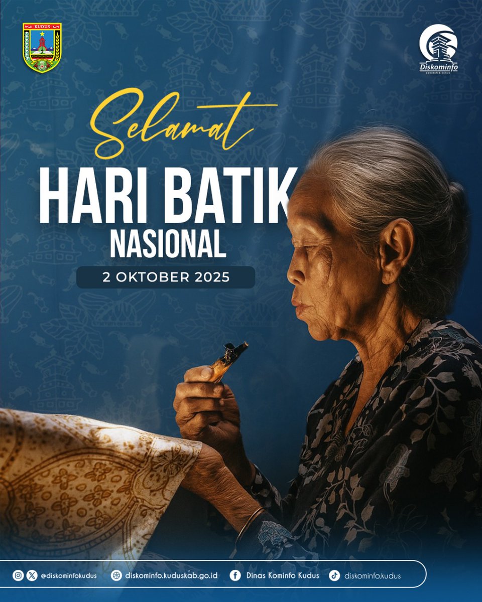 Selamat Hari Batik Nasional
Mari jaga warisan budaya Indonesia, salah satunya dengan memakai batik dalam berbagai kesempatan. Siap pakai batikmu hari ini?

#batik #haribatik