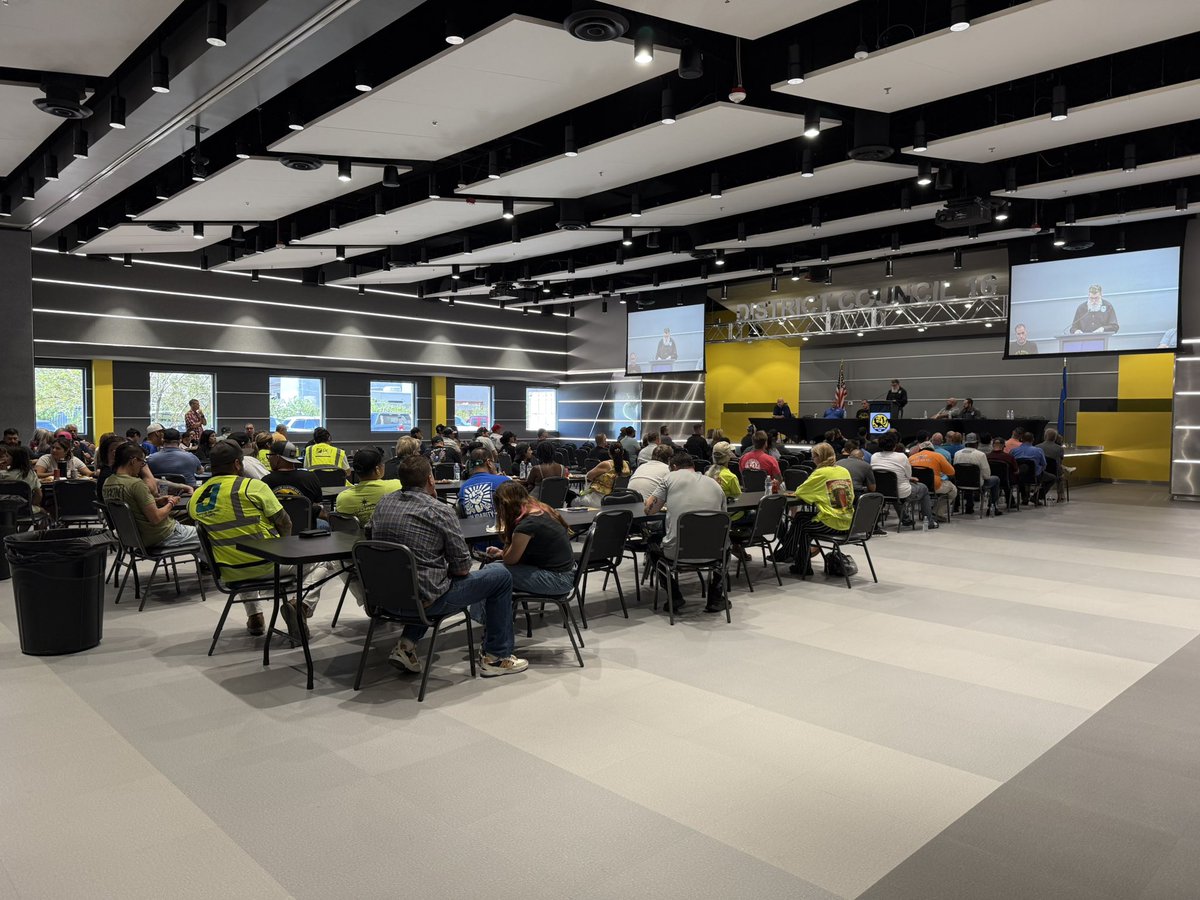 District Council 16 recently held our General Membership Meeting, bringing all crafts under one roof! Each department reported on the work being done to strengthen our Union and create opportunities for generations to come. <a href="/GoIUPAT/">IUPAT</a> 

Read more 👉 dc16iupat.org/dc16-general-m…