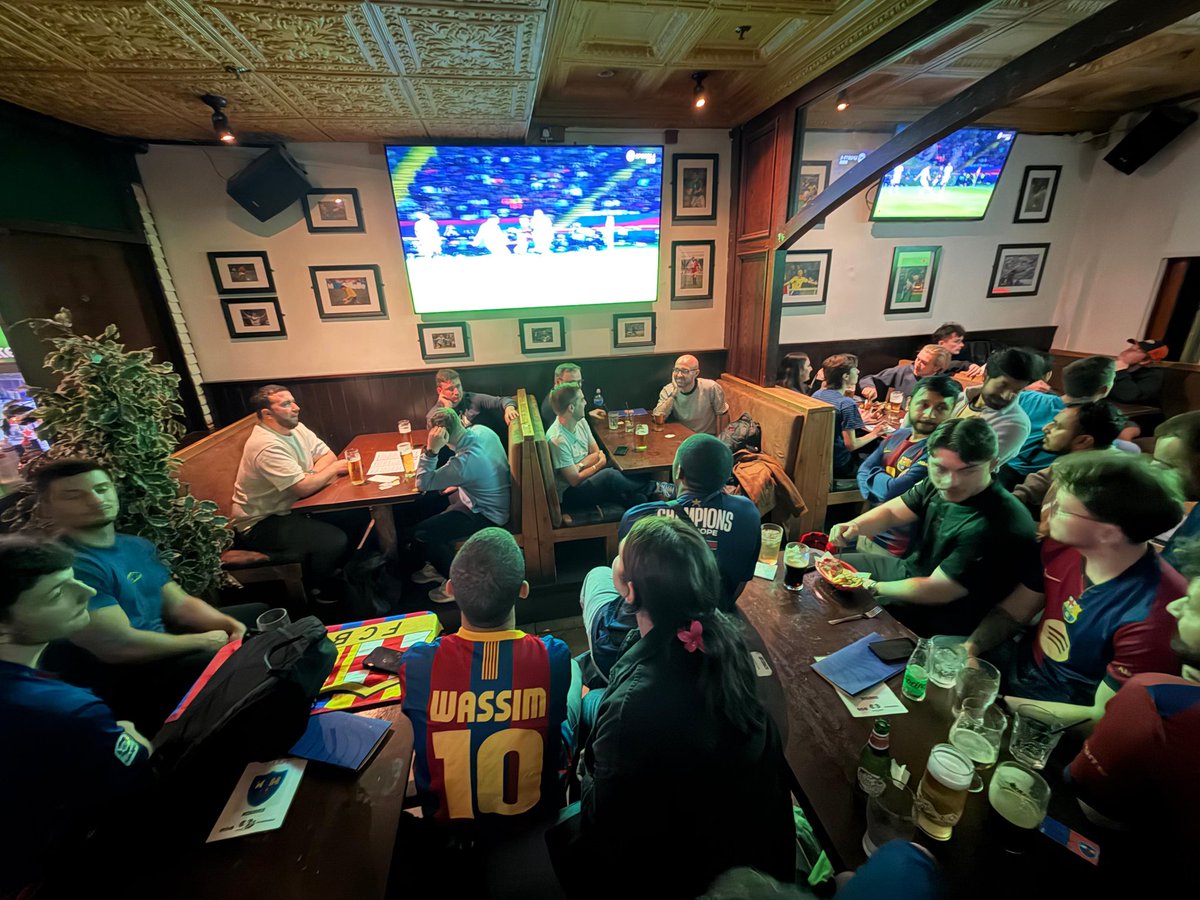 PB_FCBDublin's tweet image. Massive Crowd again tonight but a poor Barça performance. #UCL #BarçaQSG #PenyaBarcelonistaÁthaCliath #OConnelletes #IrishCulés #ForçaBarça #TotsUnitsFemForça