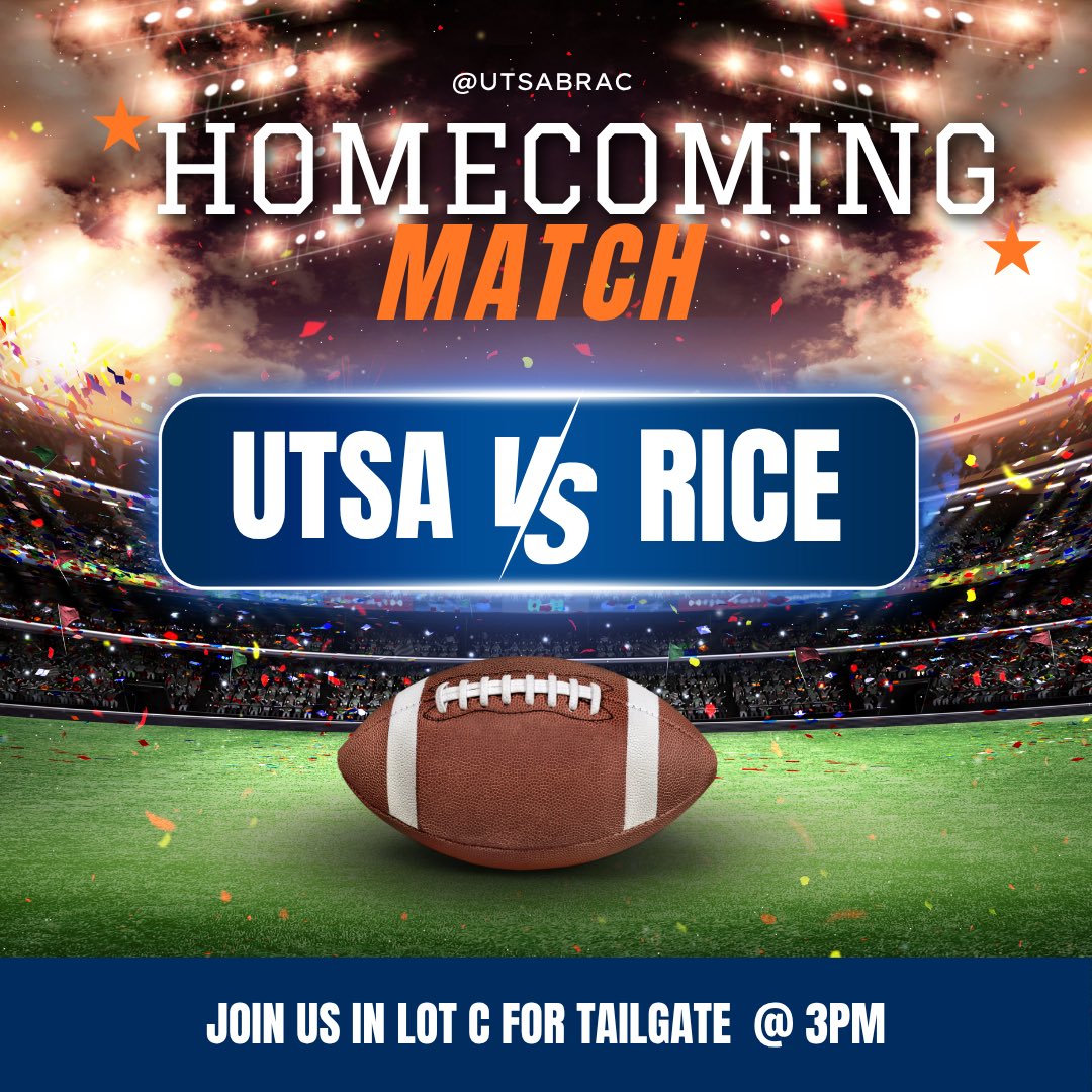 UTSABRAC's tweet photo. UTSA Black Roadrunner Alumni Weekend is coming up fast!  See all details for Friday and Saturday pictured below!✨

Tailgate Tickets are on sale until Sunday, Oct. 5th. Get all the details at the link below! 😎 
https://t.co/FfuIxQA1je https://t.co/FmIb8xGc3q