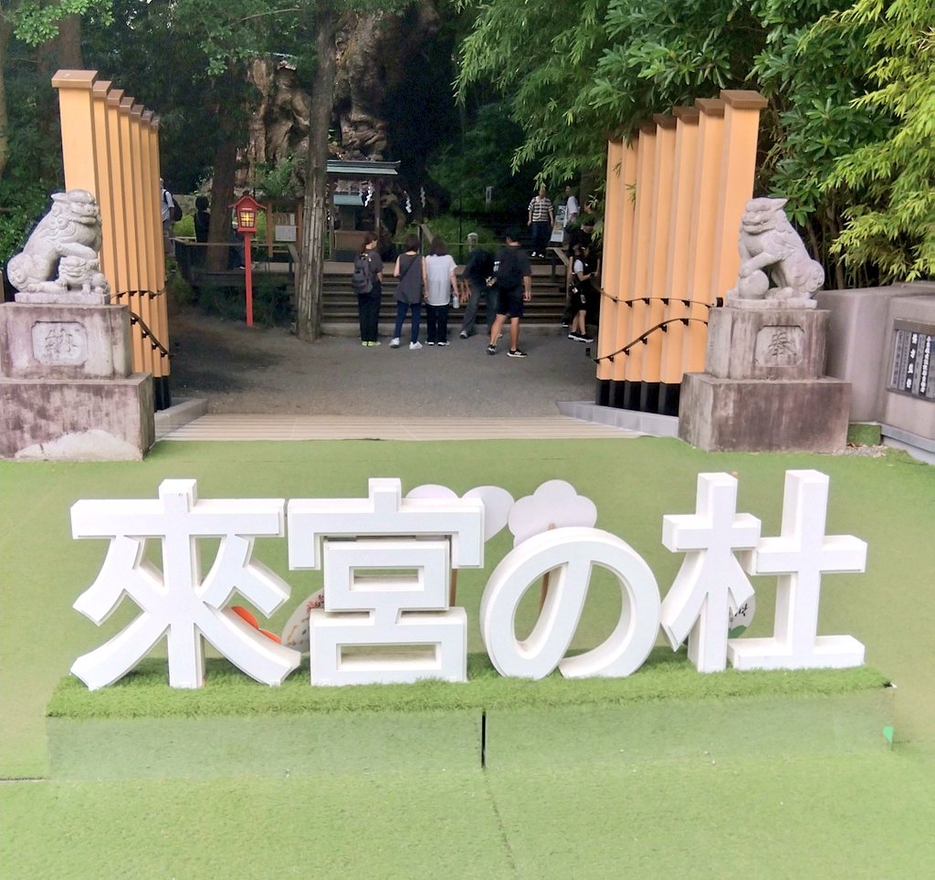 #熱海 #來宮神社