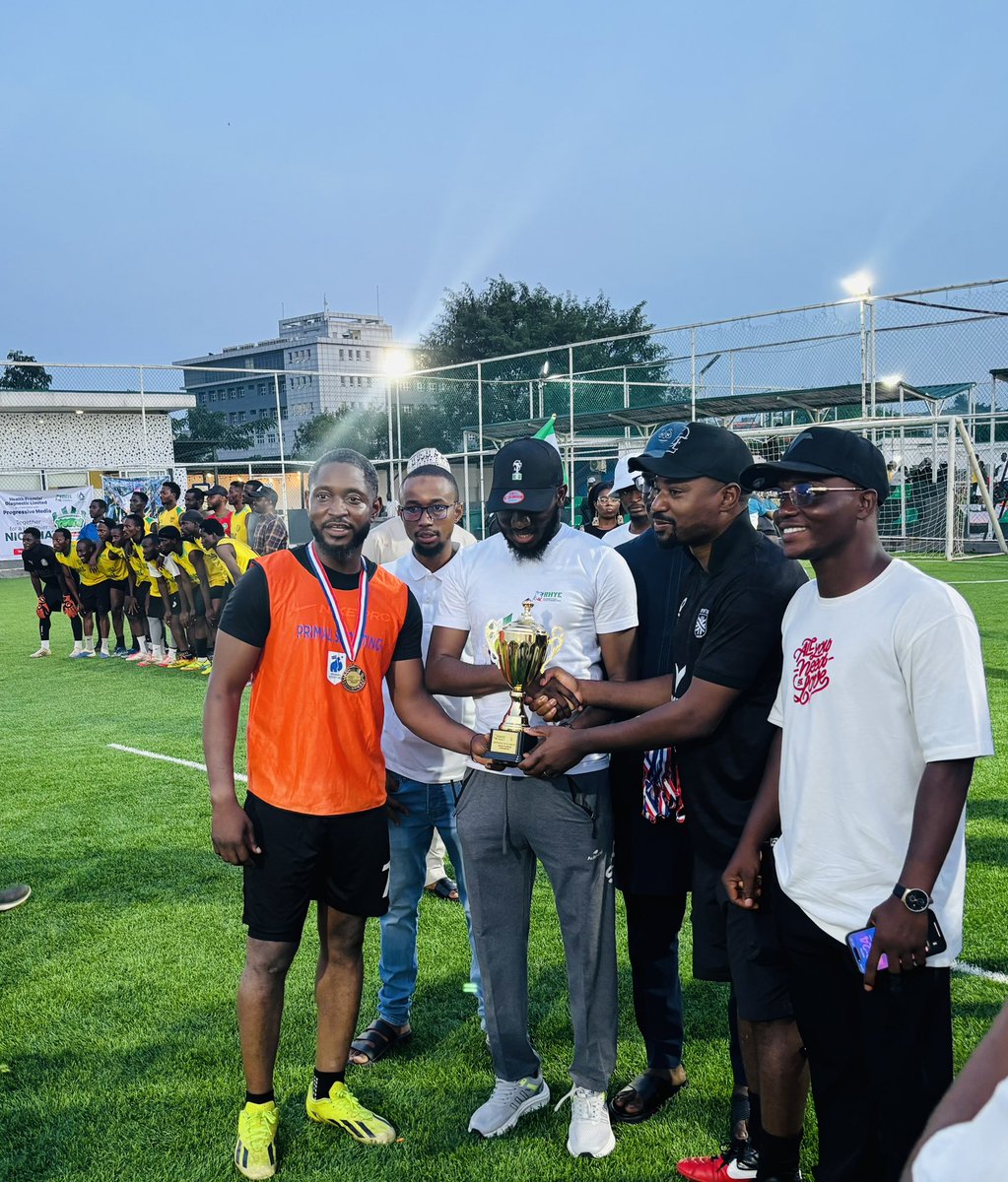 Congratulations to <a href="/folasanwo/">Fola Olatunji-David</a> and Team KickOff. Winners of the RHYE/Primal Sporting 🇳🇬 Independence Day Novelty Games