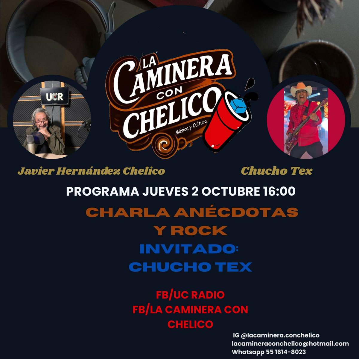 Nos oímos y nos vemos por Facebook